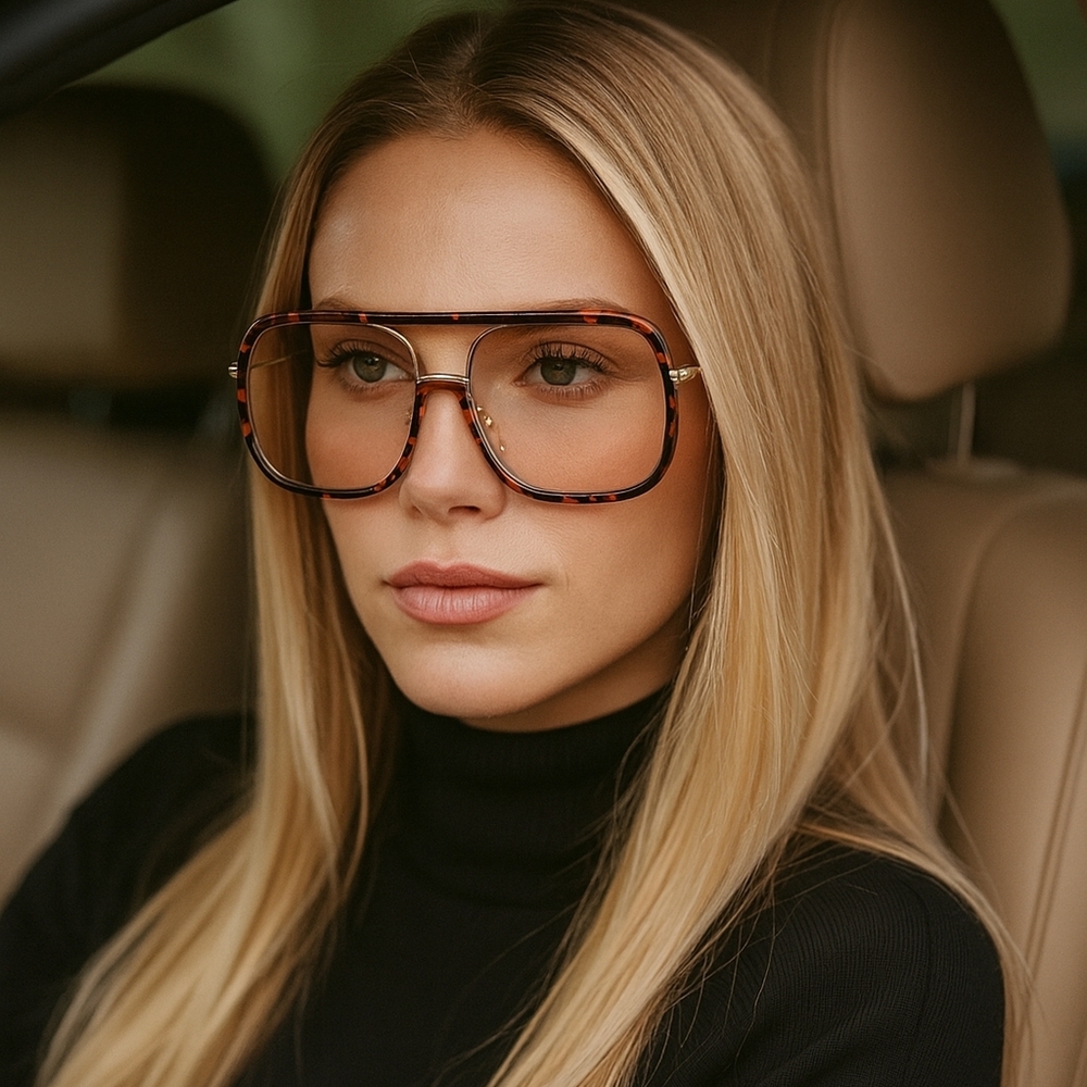 Elegant Tortoise Shell Sunglasses
